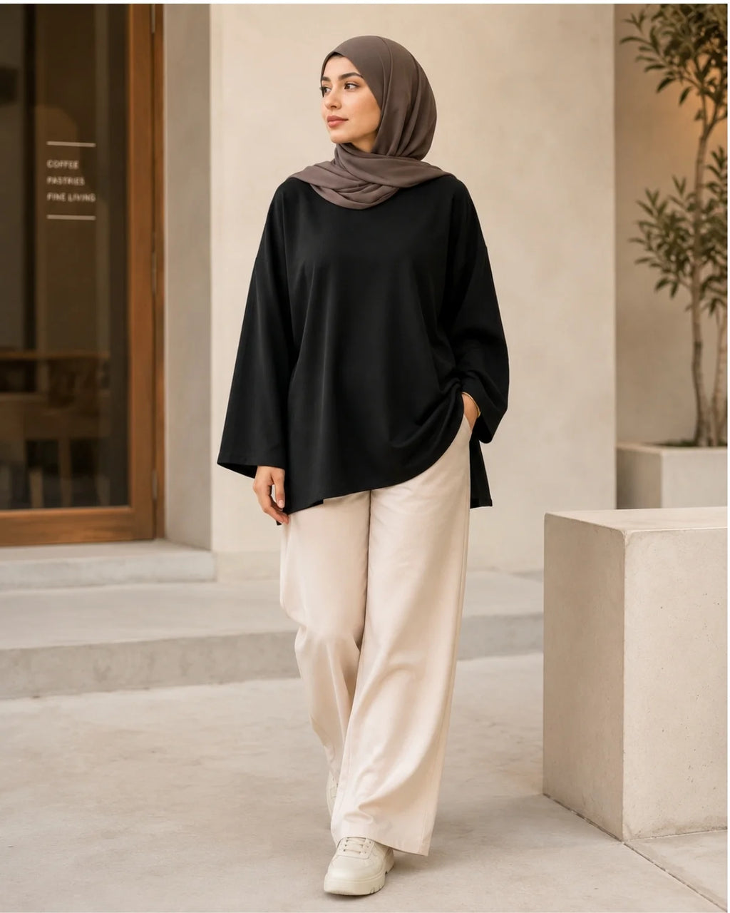 ROYAL BLACK - Oversized Fit