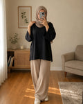ROYAL BLACK - Oversized Fit