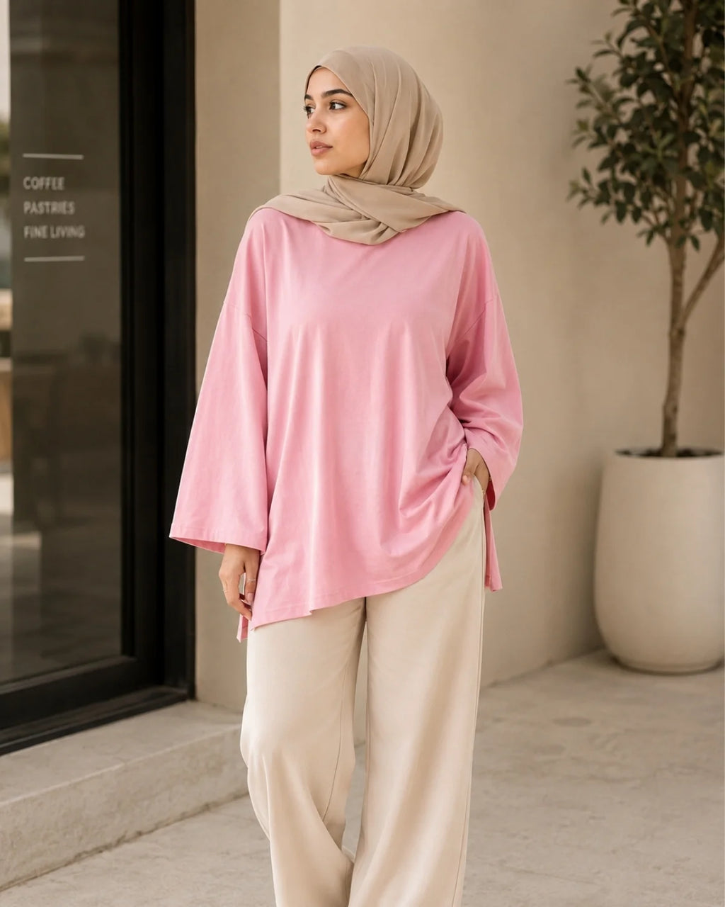LOTUS PINK - Oversized Fit