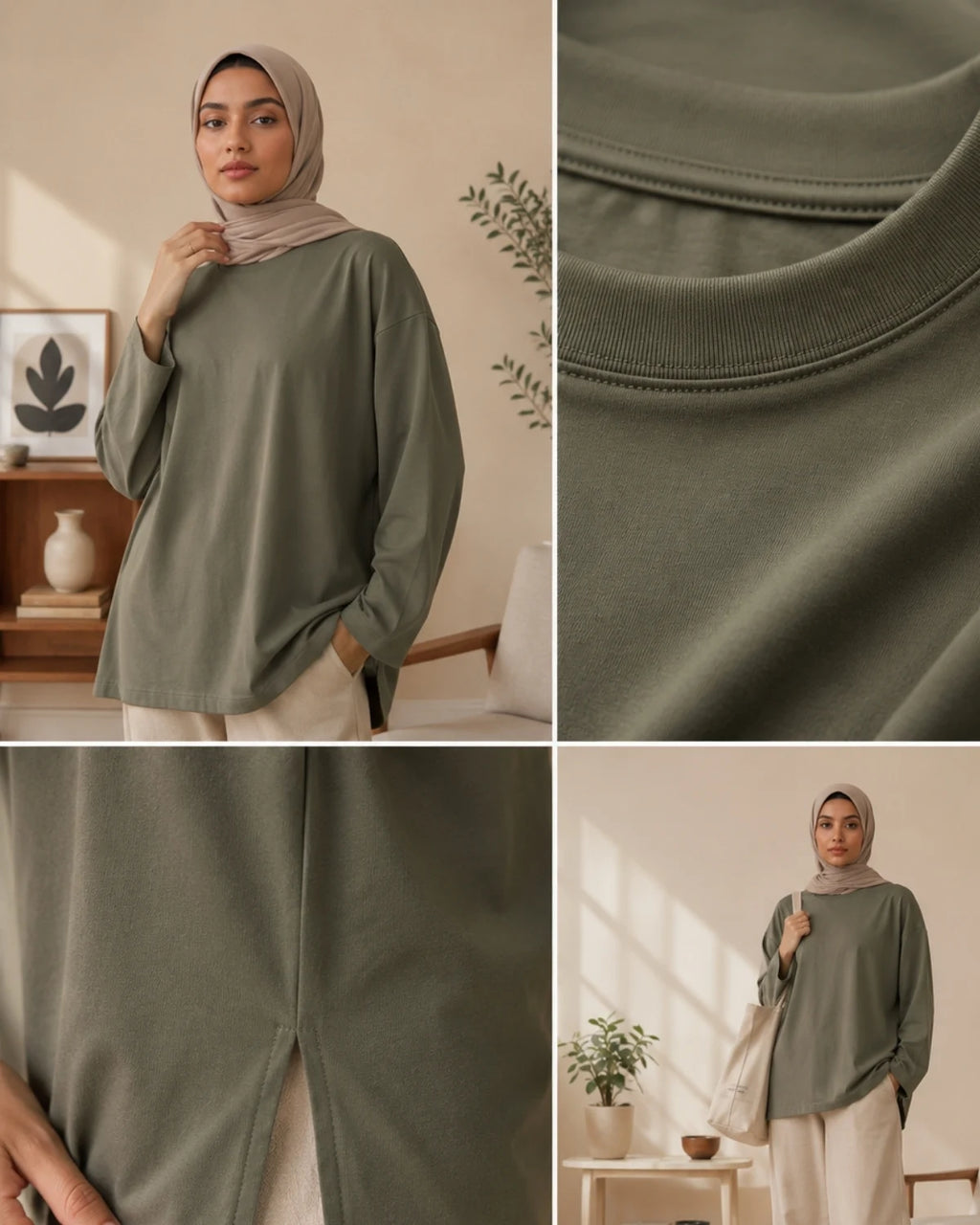 PAPYRUS GREEN - RELAXED FIT