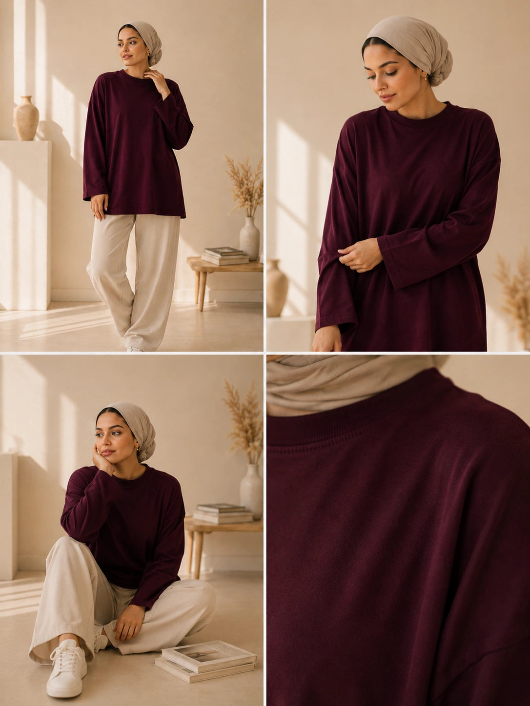 ROYAL RED - Oversized Fit