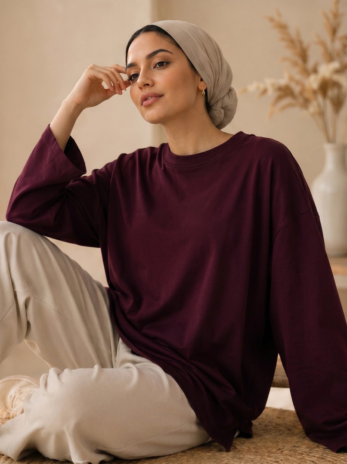 ROYAL RED - Oversized Fit