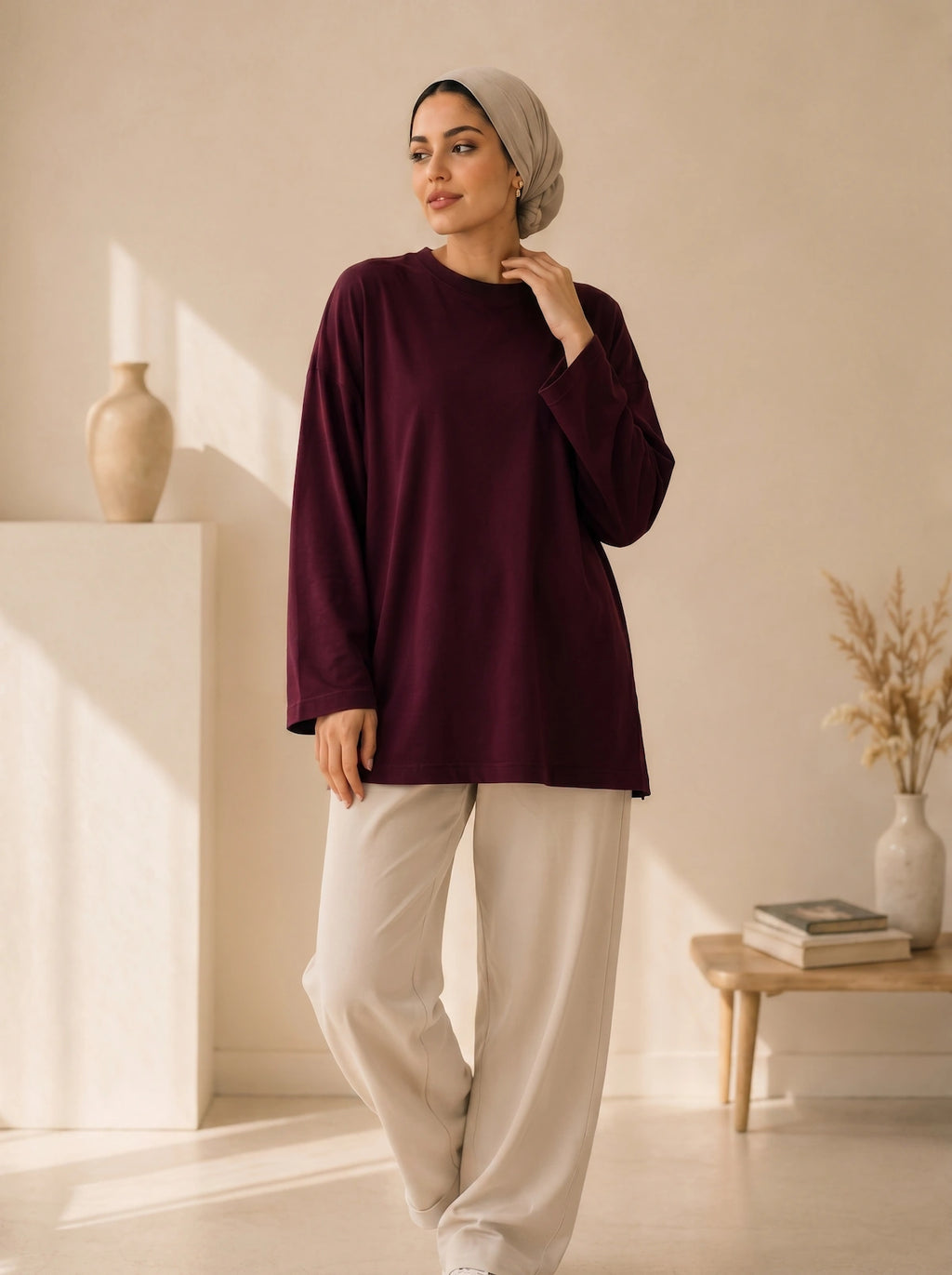 ROYAL RED - Oversized Fit